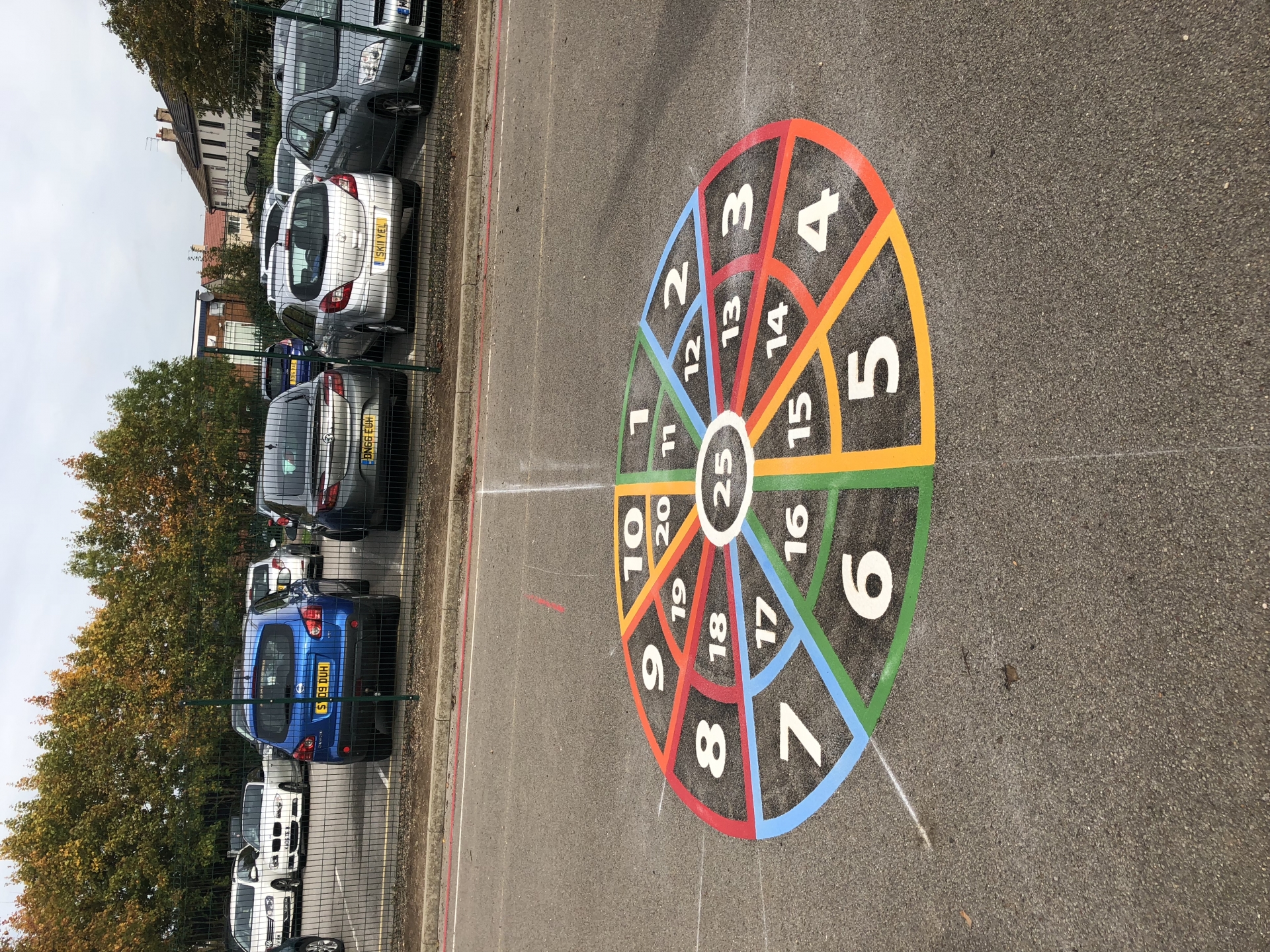 PLAYGROUND MARKINGS TARGETS