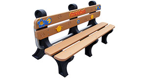  RECYCLED PLASTIC BENCHES AND SEATING