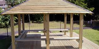 5m x 5m  Timber Shelter