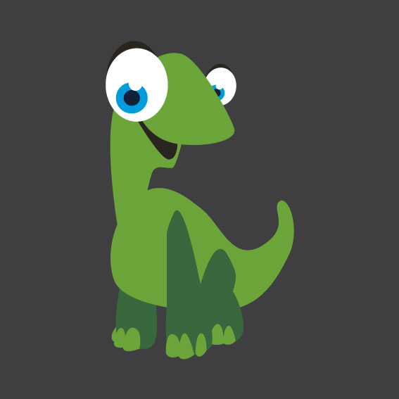 Dinosaur 3    1m x 1m