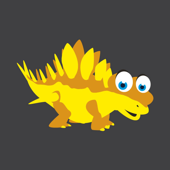 Dinosaur 4    1m x 1m