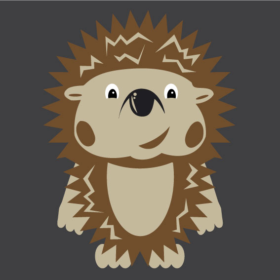 Hedgehog 1m x 1m