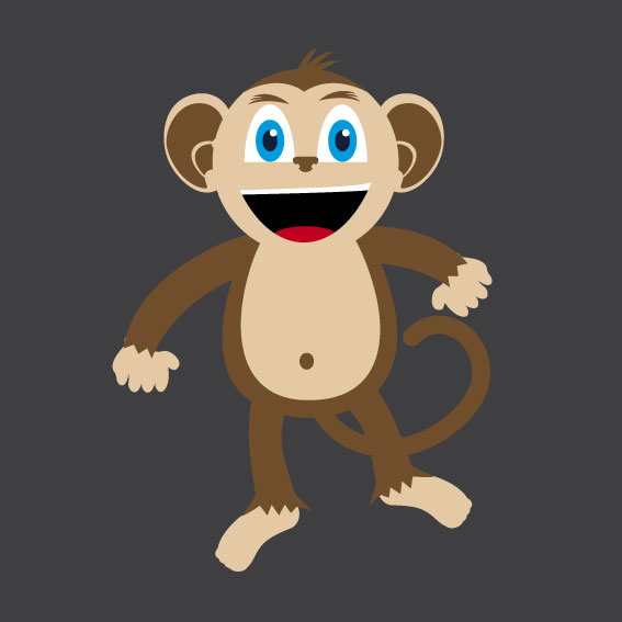 Monkey 1m x 1m