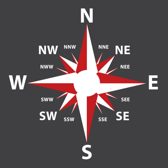 Compass 16 Point 3m Diameter