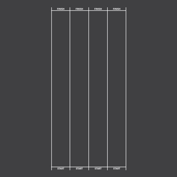 Running Track 25m Long