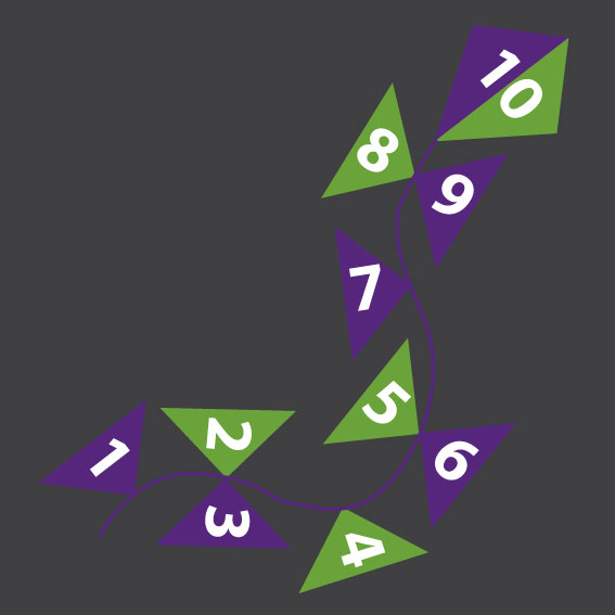 Kite Hopscotch 3.5m Long