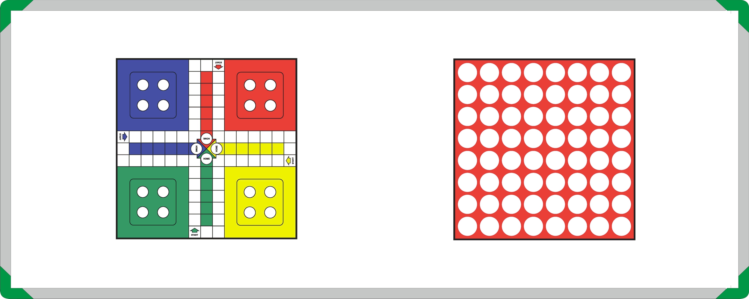 Ludo with 4 in a row