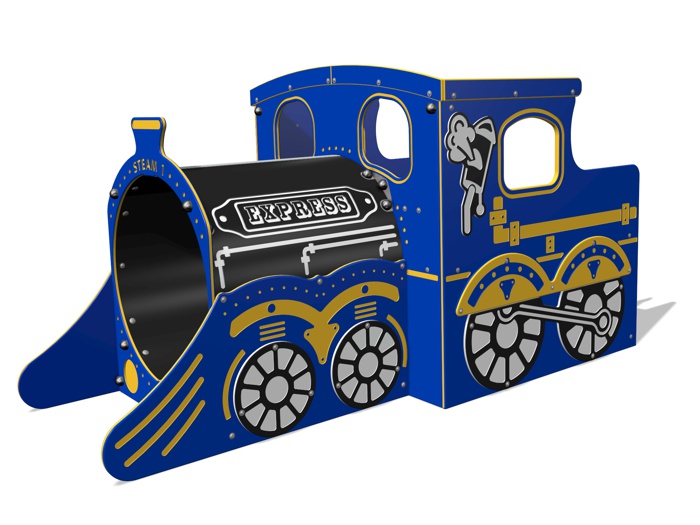 Steam Express Train Engine