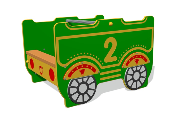 Steam Express Train Carriage 2