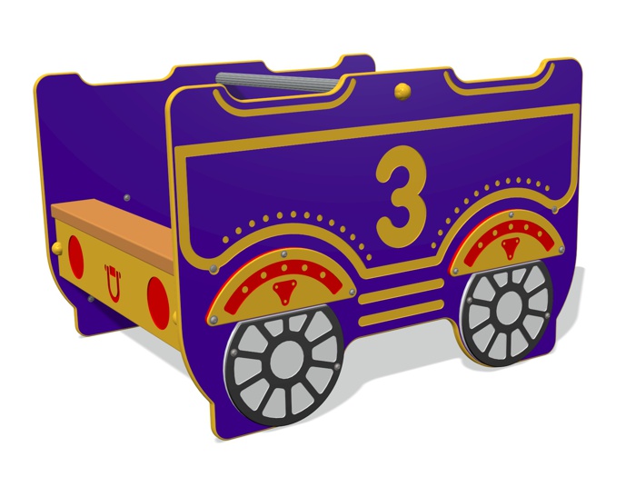 Steam Express Train Carriage 3