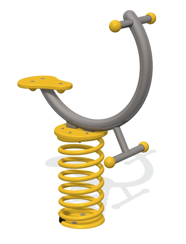 Curve Sit-on Spring Rocker