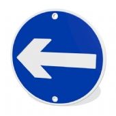 Turn Left/Right Street Sign