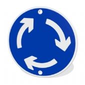 Mini Roundabout Street Sign