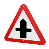 Crossroads Street Sign