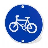 Cycle Route Street Sign