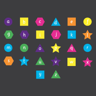 NEW Alpha Shapes 2   300mm shapes