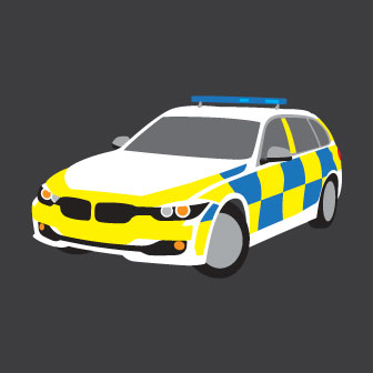 NEW Police Car-2    1m 