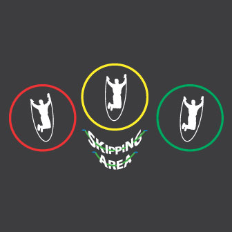 NEW Skipping Zones  3.5m x 1.5m