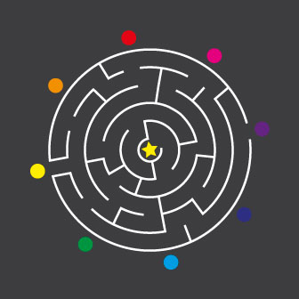 Piggy In The Middle Maze  4.8m