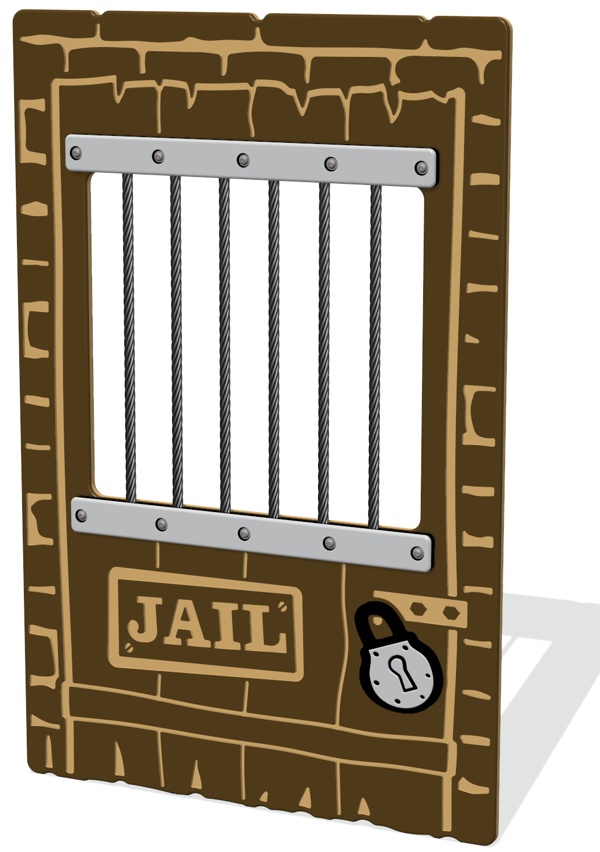 Rope Jail Play Panel