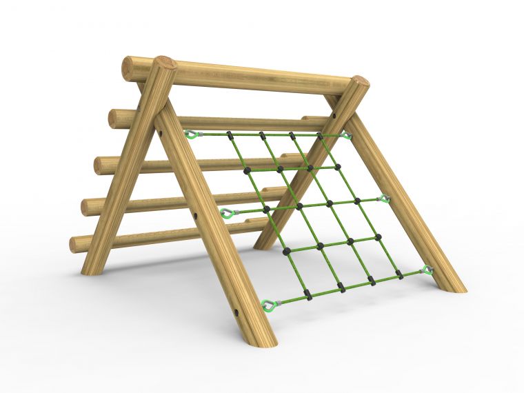 A-Frame Log & Net Climber- Small