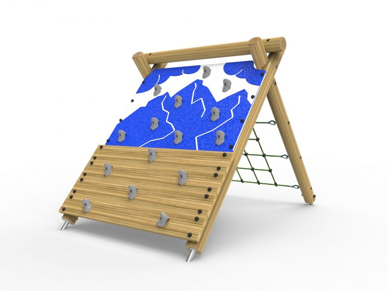 Premium Rock Wall and Net Climber-Large