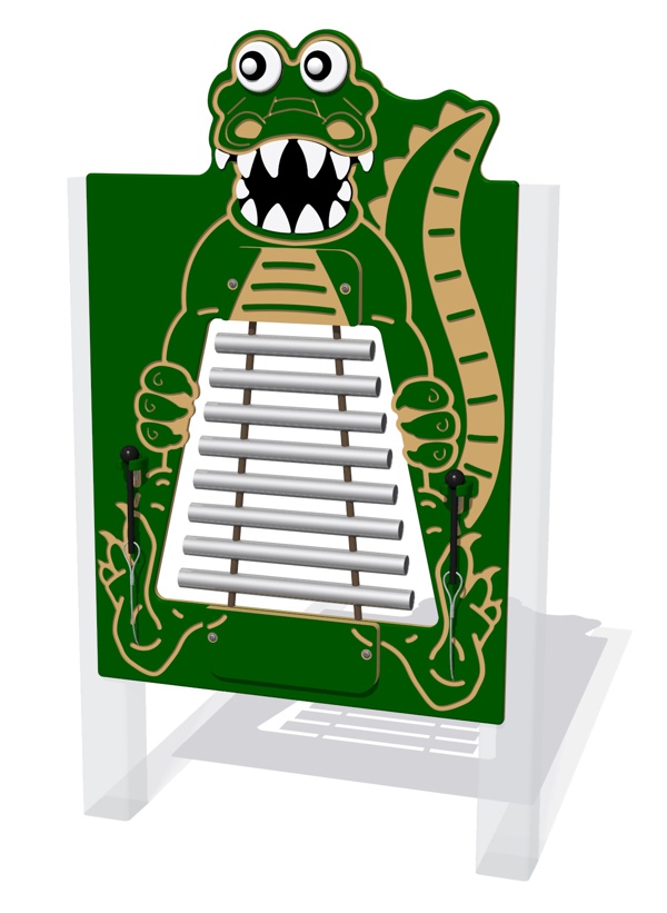 Charlie the Crocodile Musical Panel