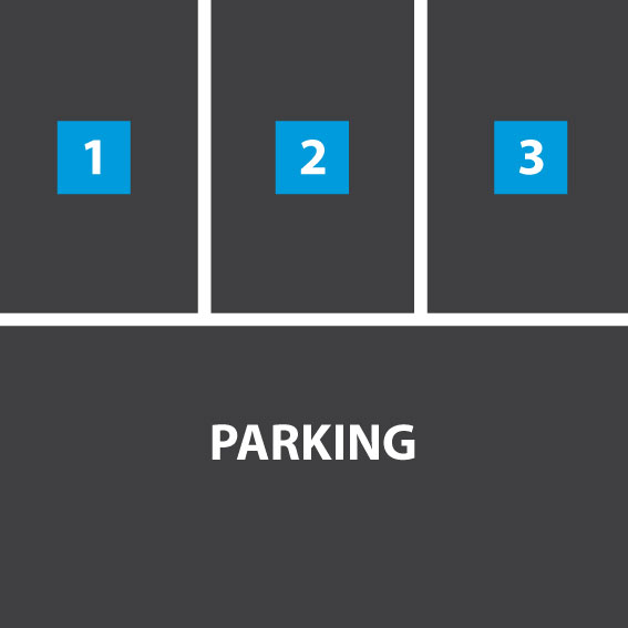 Parking Bays 1m